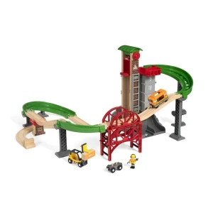 BRIO Grand Circuit Plateforme Multimodale, Jeu De Construction 10