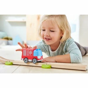 HABA Kullerbü – Camion De Pompiers à Pile, Jeu Véhicule 8